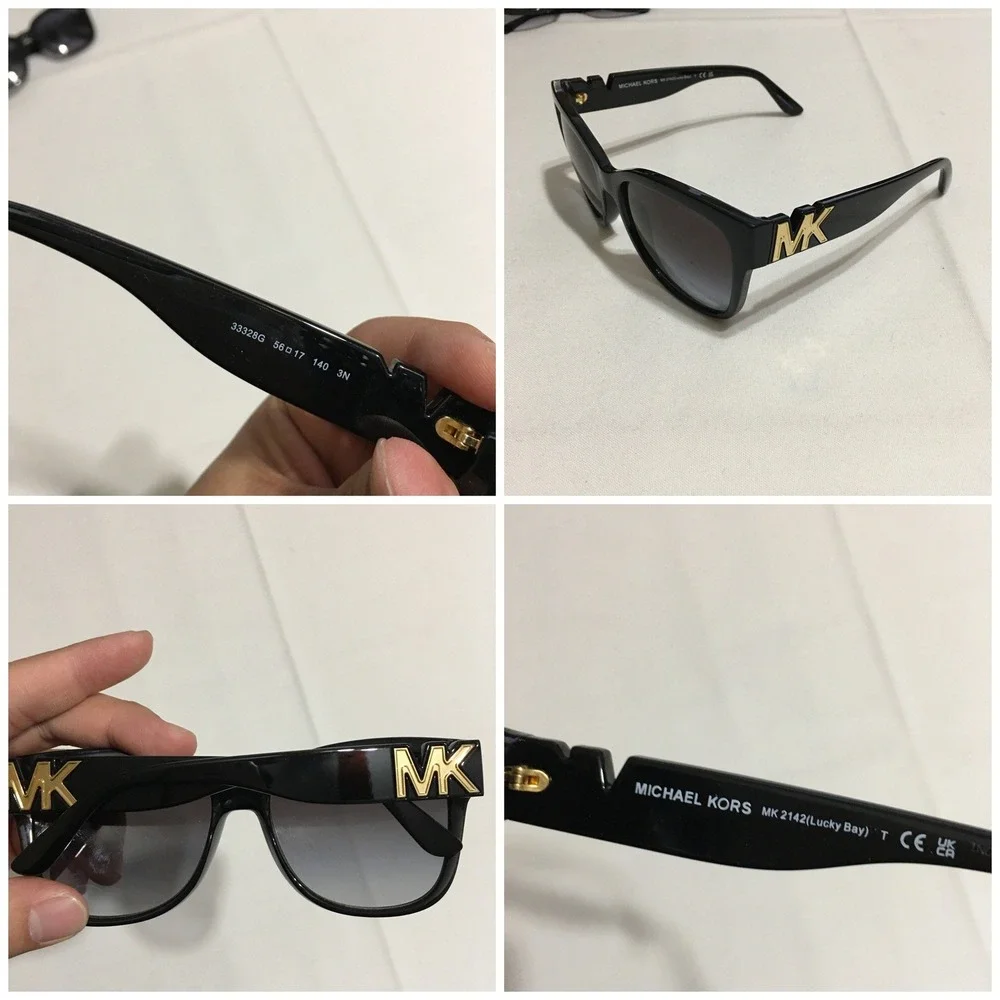 Lot of 7 Sunglasses Mixed Brands Michael Kors Armani Exchange Guess Carfia
